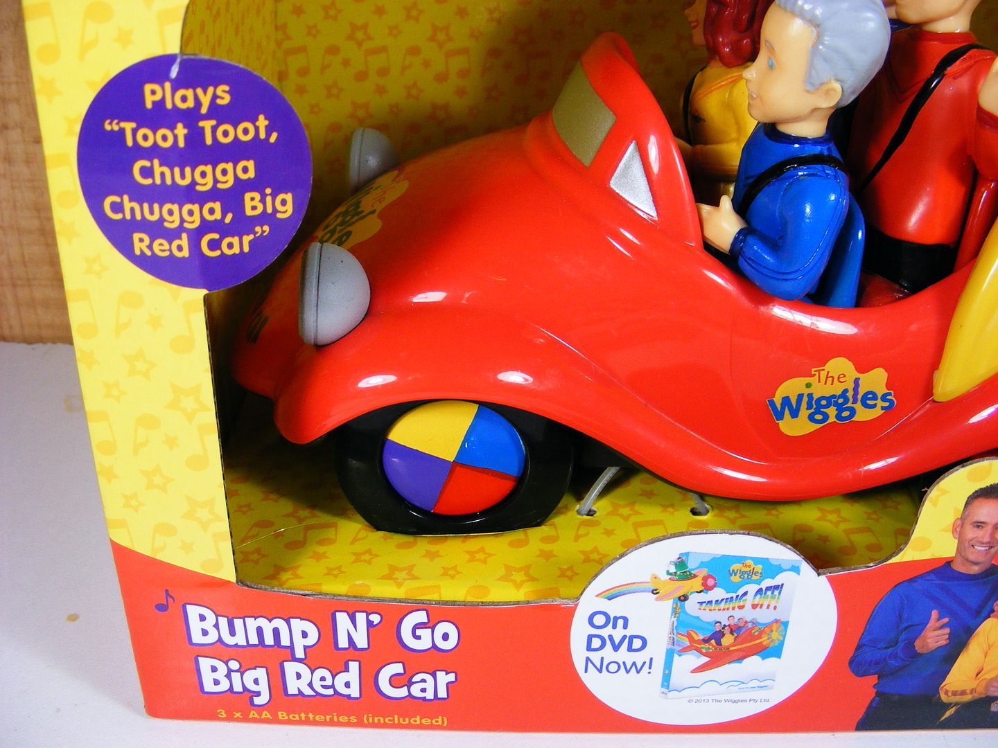 bump n go big red car